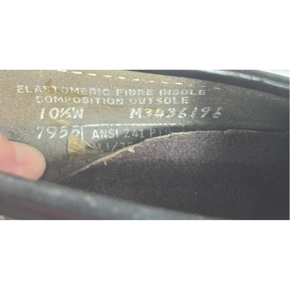 H.H. Men's Black Leather Penny Loafers Handsewn Superlite Oil Resistant Classic